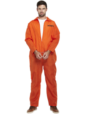 Disfraz de Convicto Naranja
