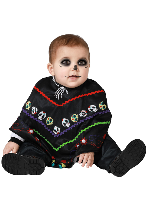 Disfraz de Esqueleto Catrino Bebe - Disfraces Calaveras y Catrinas