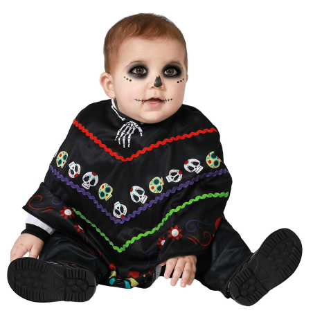 Disfraz de Esqueleto Catrino Bebe - Disfraces Calaveras y Catrinas