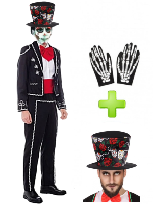 Disfraz de Catrino Mariachi - Disfraces Halloween - Disfraces Halloween Hombre