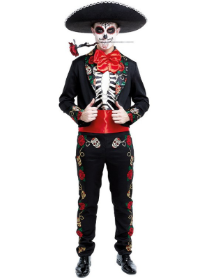Disfraz de Catrino para Hombre - Disfraces Halloween Esqueletos