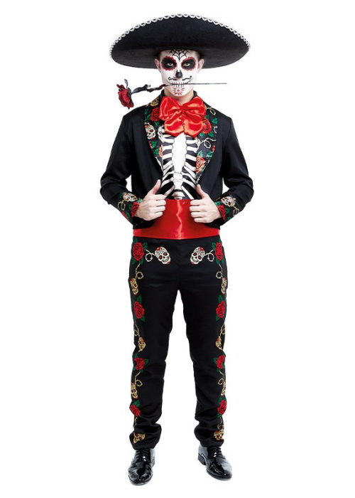 Disfraz de Catrino para Hombre - Disfraces Halloween Esqueletos