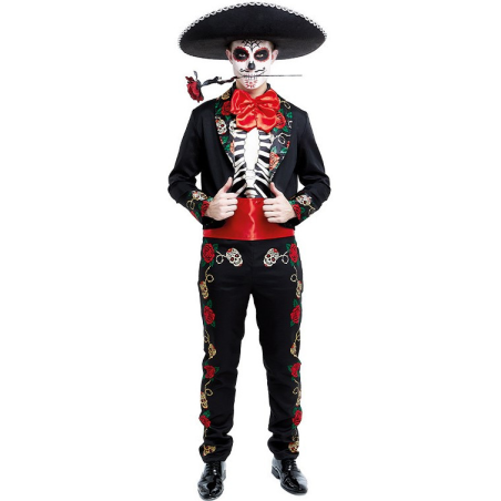Disfraz de Catrino para Hombre - Disfraces Halloween Esqueletos