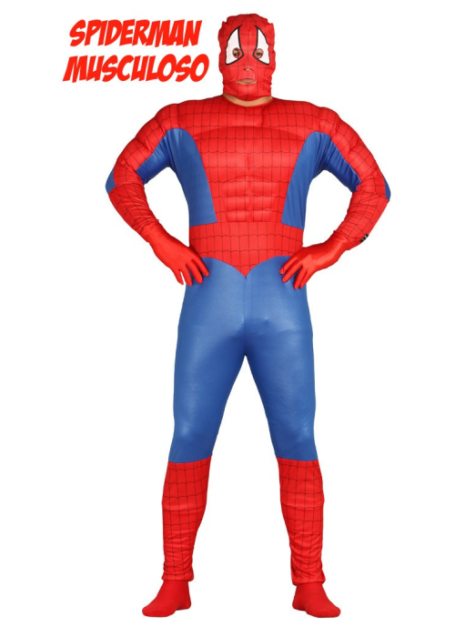 Comprar Disfraz de Spider Heroe Musculoso - Disfraces de Superheroes para Hombre