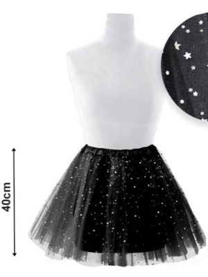 Tutu Negro con Estrellas