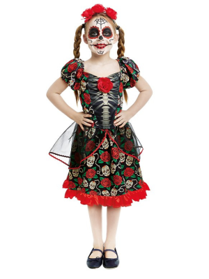 Disfraz de Catrina Infantil