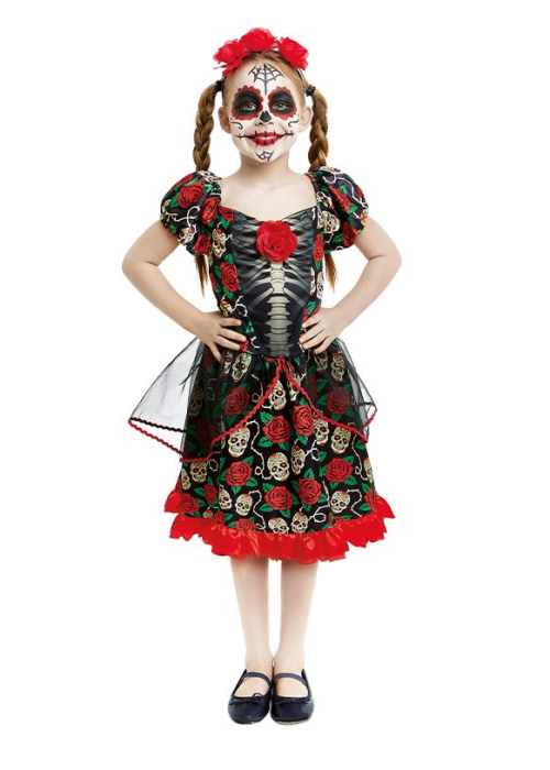 Disfraz de Catrina Infantil