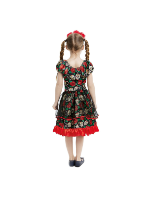 Disfraz de Catrina Infantil