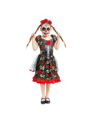 Disfraz de Catrina Infantil