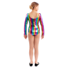Maillot Fucsia Metalizado