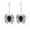 Pendientes De Araña Glitter - Complementos Disfraces Halloween