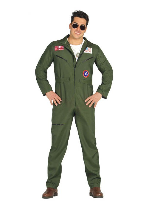 Disfraz De Piloto Aviador Hombre - Disfraces de Militares