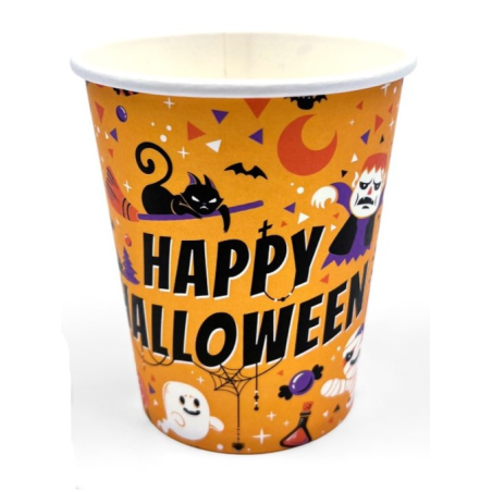 Vasos Halloween 12 Unidades 240ml