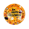Platos Halloween 23cm 6 Unid