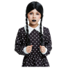 Peluca Trenzas Negras Infantil