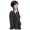 Peluca Trenzas Negras Infantil