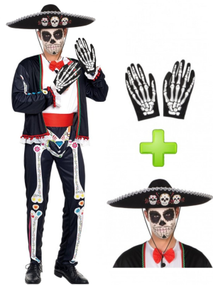 Disfraz de Catrino Mexicano - Disfraces Halloween - Disfraces Halloween Hombre