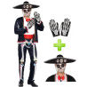 Disfraz de Catrino Mexicano - Disfraces Halloween - Disfraces Halloween Hombre