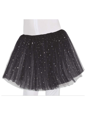 Tutu Negro con Estrellas 30 cm