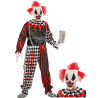 Disfraz de Payaso Asesino Oscuro con mascara
