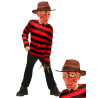 Disfraz De Freddy Con Mascara Infantil - Disfraces Freddy Krueger - Disfraces de Asesino Pesadillas Infantil