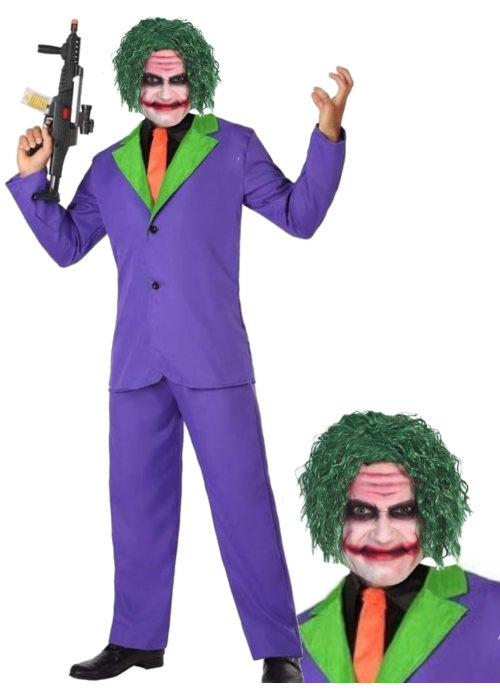 Mozorro Clown zoro bat, peluka