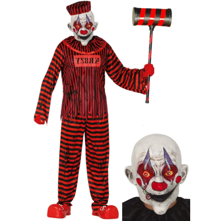 Mozorro Clown Psyco batera make-up