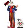 Disfraz de Payaso Asesino Elegante con mascara