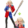 Disfraz de Harley Quinn para niña - Disfraces Halloween