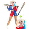 Disfraz de Harley Peligrosa completo mujer