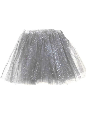 Tutu à Paillettes Argent 40cm