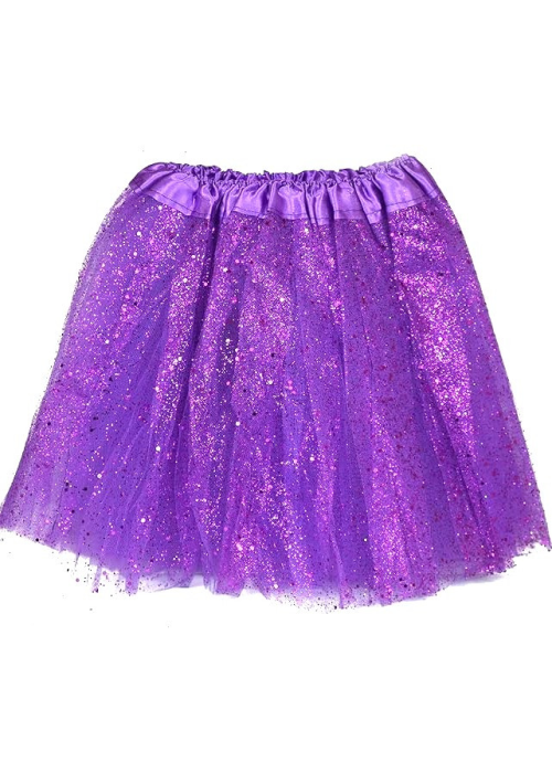 Tutu Brillantor de color Porpra 30cm
