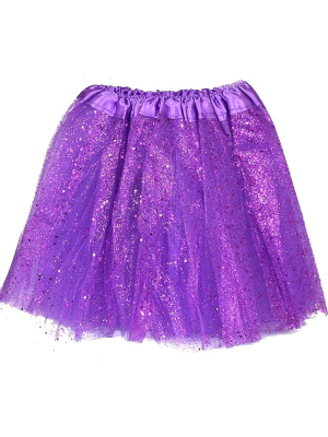 Tutu Brillantor de color Porpra 40 cm