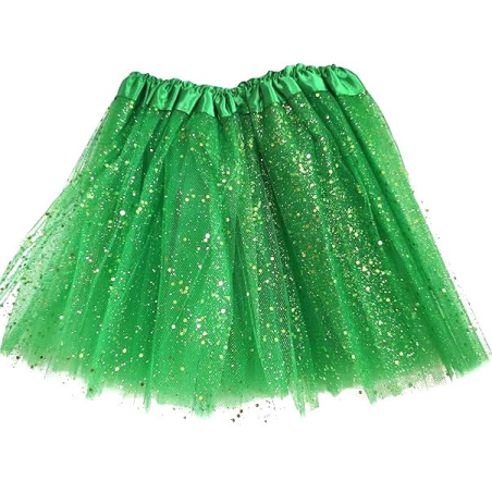 Tutu Purpurina Verde Oscuro 40cm barato – Tienda online de Tutu Purpurina Verde Oscuro 40cm