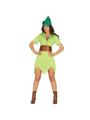 Disfraz de Arquera Peter Pan Chica - Disfraces de Peter Pan Adultos
