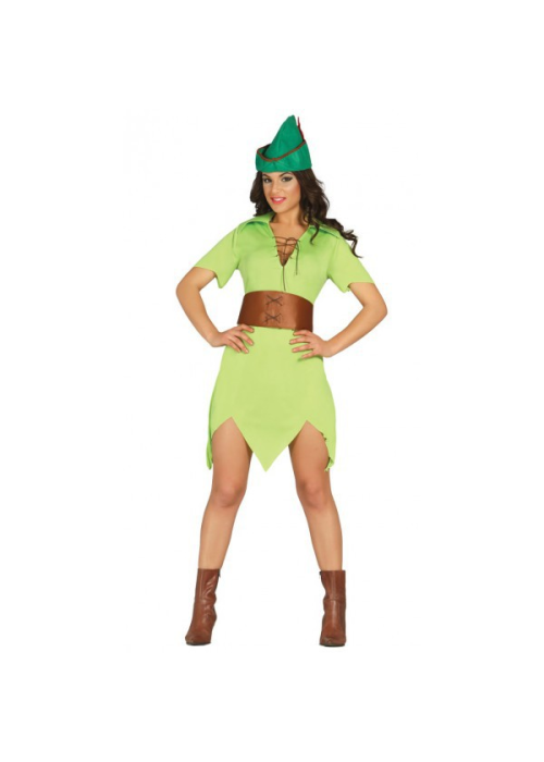 Disfraz de Arquera Peter Pan Chica - Disfraces de Peter Pan Adultos