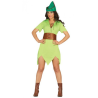 Disfraz de Arquera Peter Pan Chica - Disfraces de Peter Pan Adultos