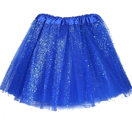 Tutu Brillantor de color Blau Fosc 40 cm