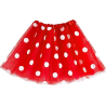 Tutu Rojo Lunar Blanco