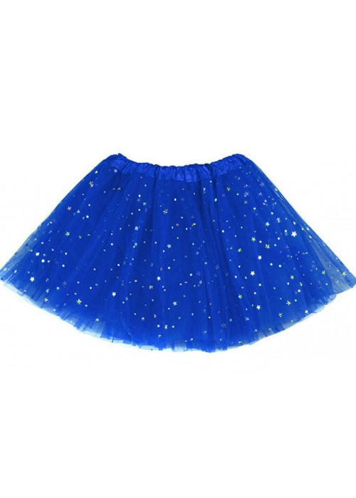 Tutú de color Blau amb les Estrelles