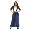 Disfraz de Dama Medieval Azul - Disfraces Medievales para Mujer
