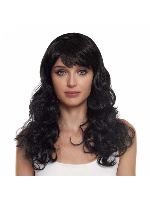 Peluka Wavy Beltza