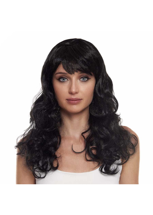 Peluka Wavy Beltza