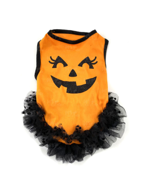 Disfraz de Calabaza para Perros