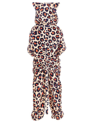 Disfraz de Leopardo Pijama Peluche Infantil