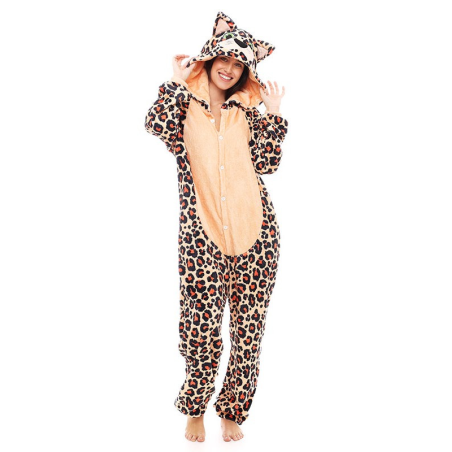 Disfraz de Leopardo Pijama Peluche