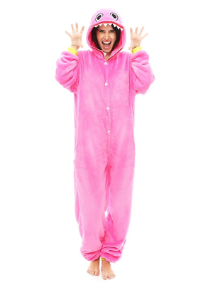 Disfraz de Pink Monster Peluche