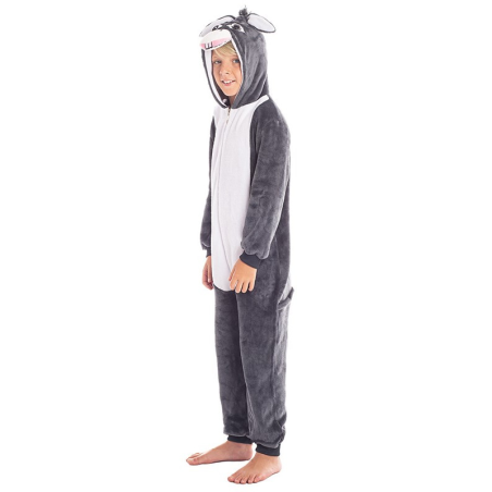 Disfraz de burro pijama peluche para adulto