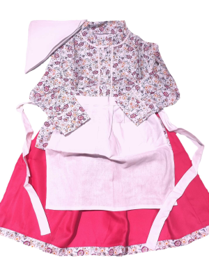 Conjunto Casera infantil Rosa Fucsia Laida