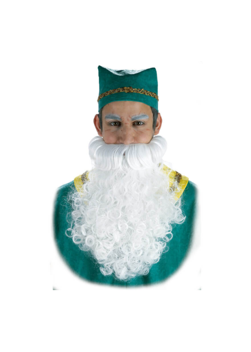 Barba Rizada Blanca